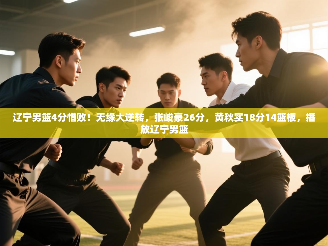 辽宁男篮4分惜败！无缘大逆转，张峻豪26分，黄秋实18分14篮板，播放辽宁男篮  第2张